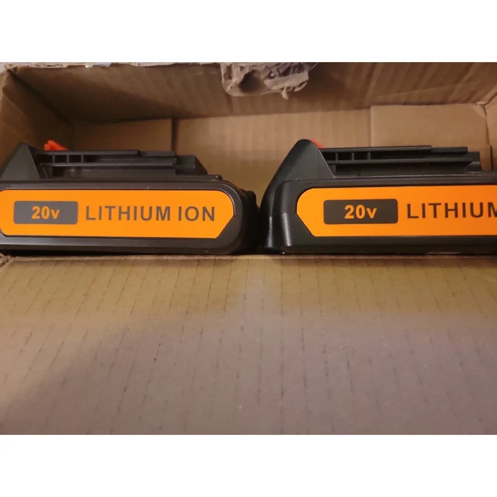 2Pack 20V 8.0AH Lithium Battery for Black Decker 20 Volt LB2X4020 LBX20 LBXR20